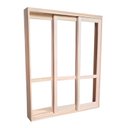 Ver imagem 5 de Porta Balcão de Correr Madeira Padrão Cedro Purgato Semi-panorâmico Reto Bat.14 Cm-2.15(a)x1.20(l)