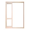 Ver imagem 2 de Porta Balcão de Correr Madeira Padrão Cedro Purgato Semi-panorâmico Reto Bat.14 Cm-2.15(a)x1.20(l)