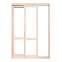 Ver imagem 3 de Porta Balcão de Correr Madeira Padrão Cedro Purgato Semi-panorâmico Reto Bat.14 Cm-2.15(a)x1.20(l)