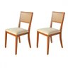 Cadeiras Kit 2 Cadeiras Coimbra Madeira Maciça Mel - Parma Móveis - 1