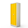 Armário de Aço para Produtos de Limpeza 2 Portas - Nk 1722 Nilko Armários Amarelo Chave Padrão - 1