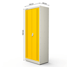 Armário de Aço para Produtos de Limpeza 2 Portas - Nk 1722 Nilko Armários Amarelo Chave Padrão - 4