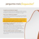 Ver imagem 6 de Espelho Grande Moldura em Couro 3cm de Chão Corpo Inteiro 170x70cm - Mod. Curves Caramelo