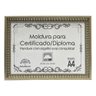Moldura A4 Quadro Certificado Diploma de Luxo e Tela Acetato Arte na Arte Moldura A-4 - 2