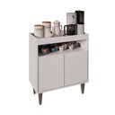 Ver imagem 4 de Balcão Buffet Alice 2 Portas Branco Maderatto Móveis