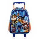 Ver imagem 1 de Mochila Escolar Infantil com Rodinhas Patrulha Canina 11781 Azul - Xeryus