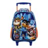 Mochila Escolar Infantil com Rodinhas Patrulha Canina 11781 Azul - Xeryus - 1