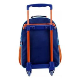 Mochila Escolar Infantil com Rodinhas Patrulha Canina 11781 Azul - Xeryus - 2