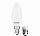Ver imagem 1 de Lâmpada Vela Led C37 E14 4w 6500k Autovolt