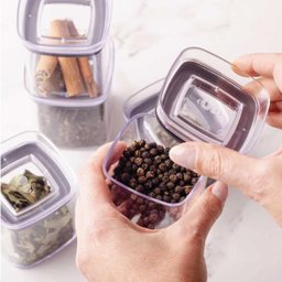 Porta Temperos Pote Hermético Organizador Condimentos 9pçs - 6