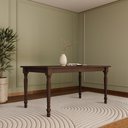 Ver imagem 4 de Mesa de Jantar Madeira Macica Taeda 160 Cm 8979 Cafe Festra