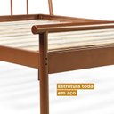 Ver imagem 6 de Conjunto Cama Queen e Arara de Roupas em Aço Begônia CabeCasa MadeiraOriginals Laranja/Cobre
