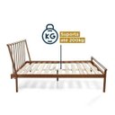 Ver imagem 6 de Conjunto Cama Queen 2 Mesas de Cabeceira em Aço Begônia CabeCasa MadeiraOriginals Laranja/Cobre