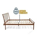 Ver imagem 6 de Conjunto Cama Queen e 1 Mesa de Cabeceira em Aço Begônia CabeCasa MadeiraOriginals Laranja/Cobre