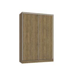Guarda Roupa 2 Portas de Correr 158cm N537 Kappesberg - Nogueira - 1