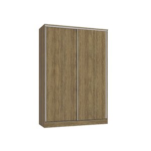 Guarda Roupa 2 Portas de Correr 158cm N537 Kappesberg - Nogueira