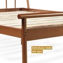 Ver imagem 6 de Conjunto Cama Casal e Arara de Roupas em Aço Begônia CabeCasa MadeiraOriginals Laranja/Cobre