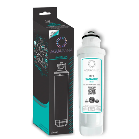 Refil Filtro Vela para Bebedouro Purificador de Água Pa21g Pa26g Pa31g Pe12b Pure4x Pe11x Pe11b