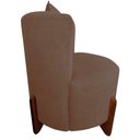 Ver imagem 4 de Kit 2 Poltronas Decorativa Luna Bouclé Marrom