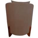 Ver imagem 5 de Kit 2 Poltronas Decorativa Luna Bouclé Marrom
