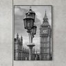 Quadro Decorativo Palácio de Westminster Londres QV.0202.01.01.01 Euronobre - 40x60x3cm - 1