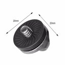 Ver mais imagens de Parafuso Rosca 1/4 em Aluminio para Conexão Câmeras