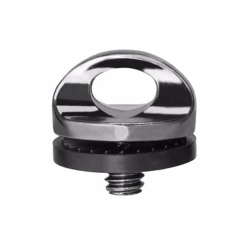 Parafuso Rosca 1/4 em Aluminio para Conexão Câmeras