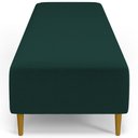 Ver imagem 7 de Puff Decorativo Sala de Estar Bali W01 Pés Palito 210x60cm Bouclê Verde - Lyam Decor