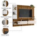Ver imagem 3 de Painel Para Tv Até 55" Com Espelho 1,83m Intense