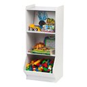 Ver imagem 2 de Organizador Infantil Augusto 2 Portas 2 Gavetas MDF 85cm Woodcore