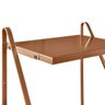 Conjunto Mesa de Cabeceira e Arara de Roupas em Aço Begônia CabeCasa MadeiraMadeira - 13