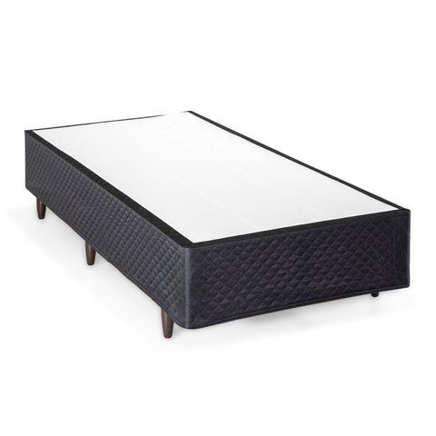 Base Box Desmontável Solteiro 88x188cm Preto