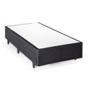 Ver imagem 1 de Base Box Desmontável Solteiro 88x188cm Preto