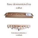 Ver imagem 4 de Base Box Desmontável Solteiro 88x188cm Preto