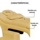 Ver imagem 2 de Maca Estofada Estética Botonê 60 Cm Sobrancelha Cilios:amarelo