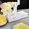 Cortador Espiral Fatiador Legumes Frutas com 4 Lâminas Mundo Thata - 7