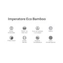 Ver imagem 4 de Cama Box King: Colchão Molas Herval MasterPocket Ensacadas Imperatore Eco Bamboo + Base Velvet Gray(