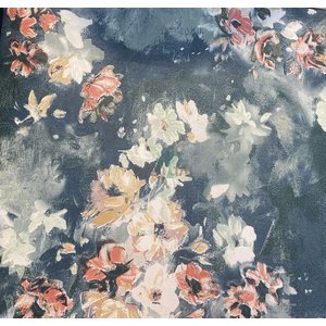 Papel de Parede Kantai Poet Chart 4 - Flores Aquareladas