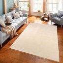 Ver imagem 3 de Tapete Sala Antiderrapante Carino 01 Off White 1,00x1,40m