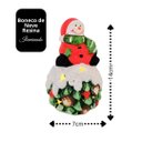 Ver imagem 3 de Boneco de Neve Decorativo Resina Iluminada Led 14cm - Nataluz