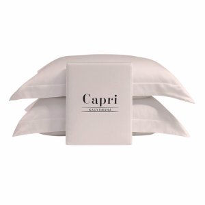 Jogo de Cama 300 Fios Bambu Kacyumara Capri Rosa Solteiro