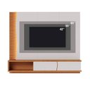 Ver imagem 3 de Estante Painel Home Suspenso Tv 65 Polegadas com Iluminação 1.657.a0 Egeu Colibri