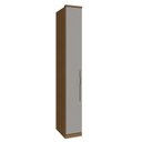 Ver imagem 1 de Guarda Roupa Modulado 01 Porta 32cm com Prateleira Setiba Móveis Rimo - Jequitibá/Fendi