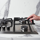 Ver imagem 6 de Fogão Cooktop 5 Bocas Tc Infinity Gás Mesa Inox Bivolt Fischer 5 Bocas
