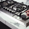 Fogão Cooktop 5 Bocas Tc Infinity Gás Mesa Inox Bivolt Fischer 5 Bocas - 2