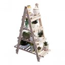 Ver imagem 1 de Suporte para Plantas 4 Prateleiras Escada