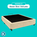 Ver imagem 5 de Cama Box Viuvo Perola Nature 128x188