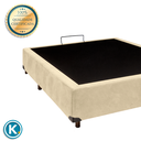 Ver imagem 3 de Cama Box Viuvo Perola Nature 128x188