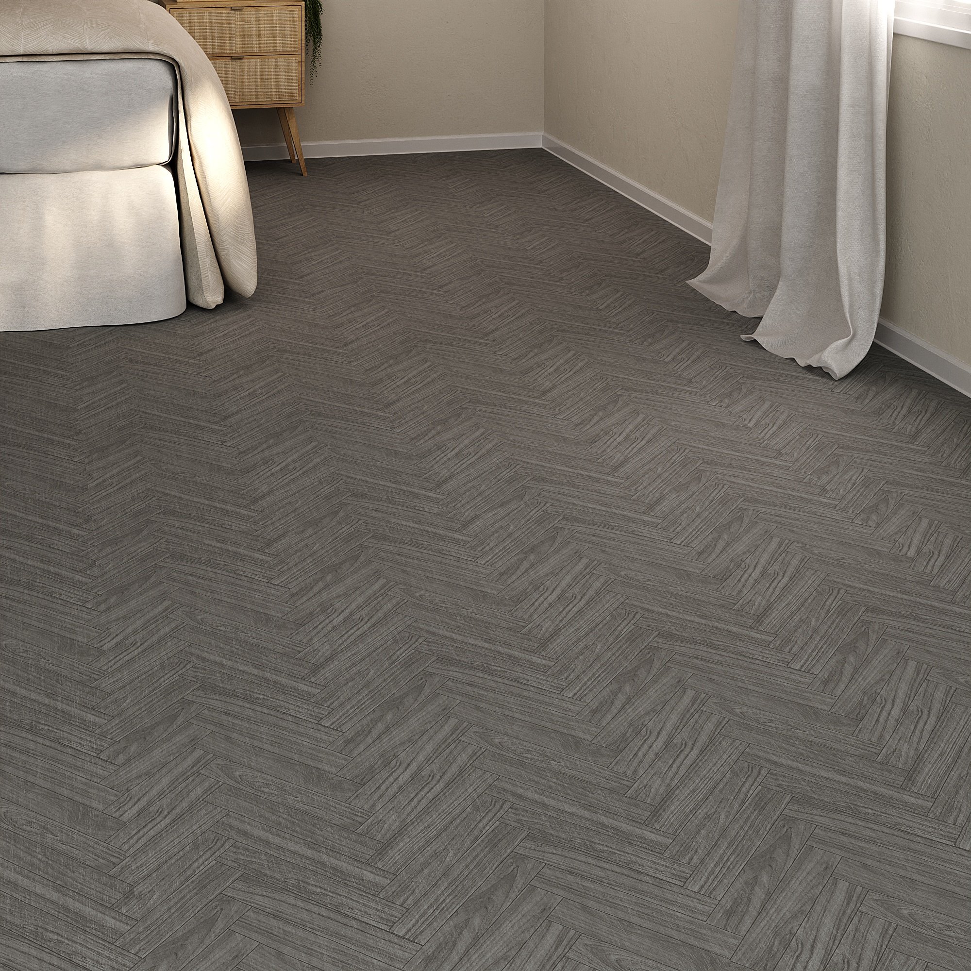 Piso Vinílico em Manta Pvc 1,2mm Antiderrapante 12m² Imita Madeira ...