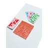 Bingo Jogo Com 90 Pedras Madeira Numeradas Cartelas Diversão - 3